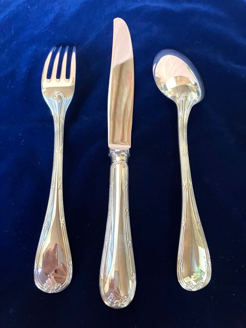 新品未使用　クリストフル　カトラリー　リュバン　特注品