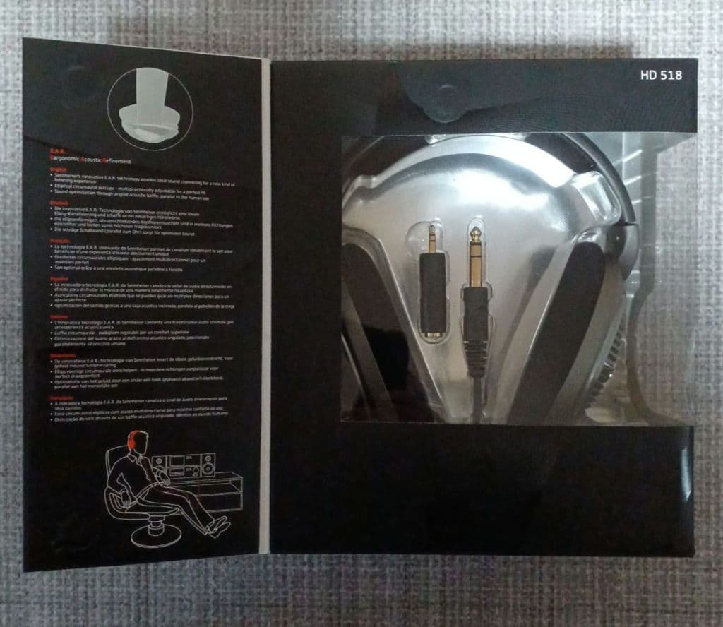 Sennheiser　ゼンハイザー　HD 518　有線ヘッドホン
