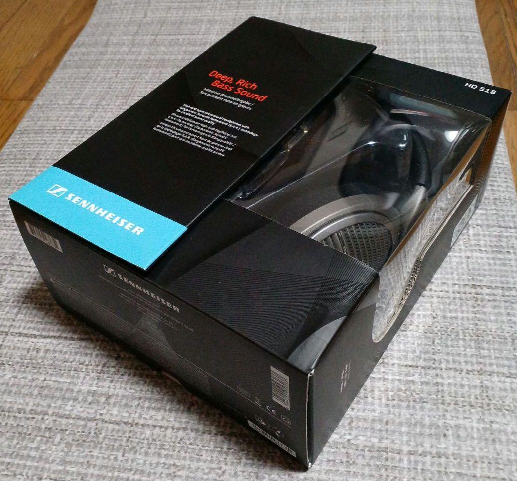 Sennheiser　ゼンハイザー　HD 518　有線ヘッドホン