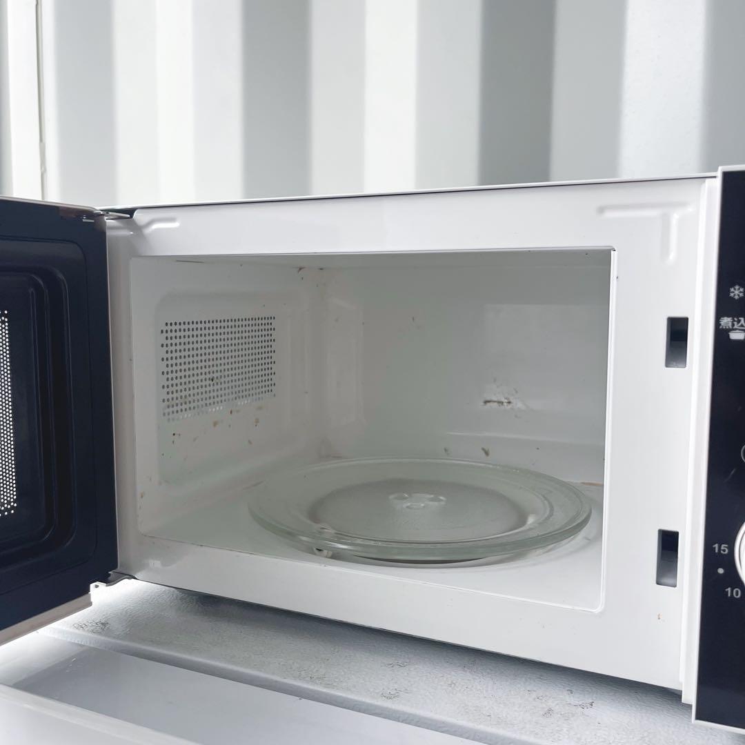 取付無料！完動品！高年式シンプルホワイト冷蔵庫洗濯機電子レンジセット