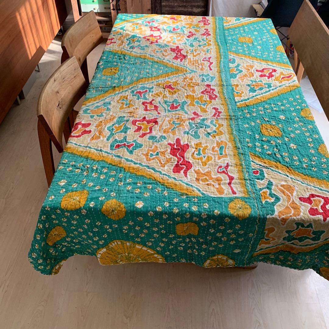 カンタキルト○ボヘミアンスタイル テーブルクロス