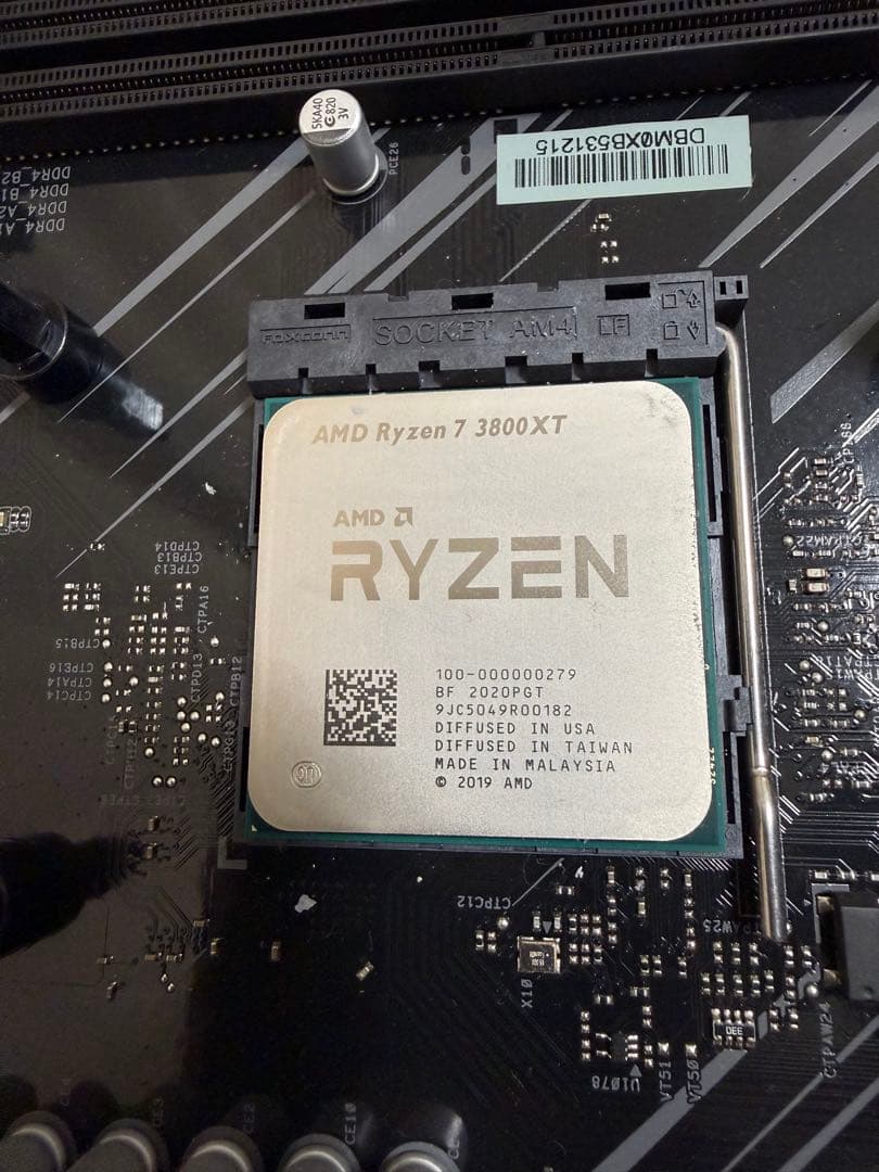 ASRock X570 PHANTOM GAMING4 + CPU + メモリ