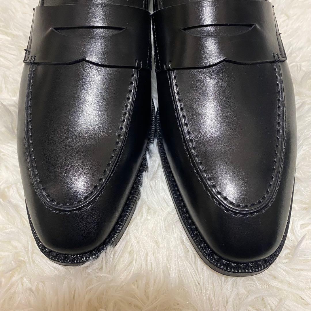 ✨定価約4万✨Berwick ローファー 5120 ブラック牛革本革黒