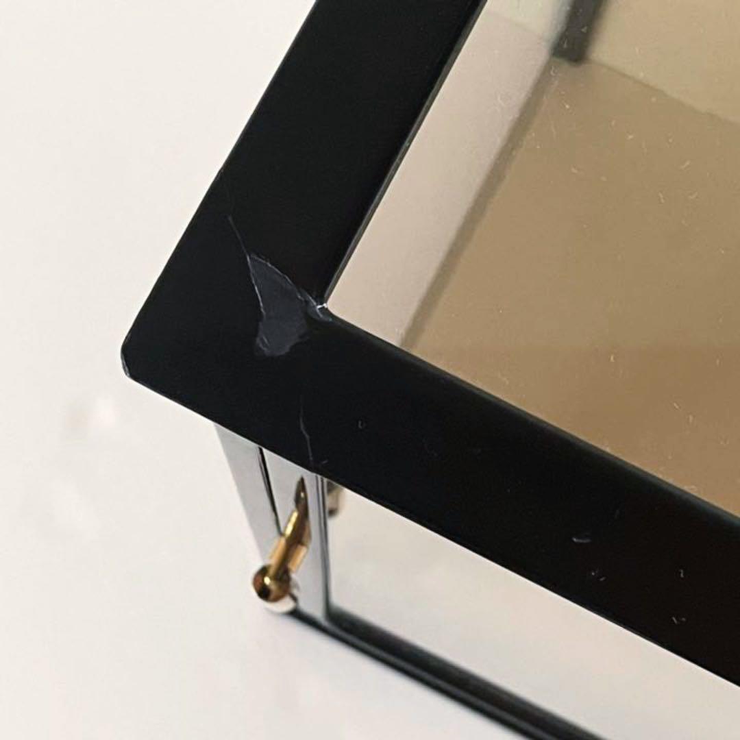 黒木枠　ガラスケース　卓上 ショーケース