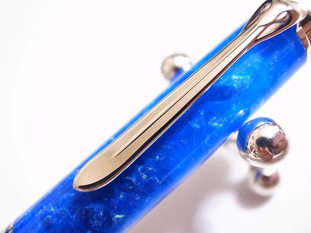 ペリカン万年筆　M805 ヴァイブラントブルー　ニブEF 【難あり】