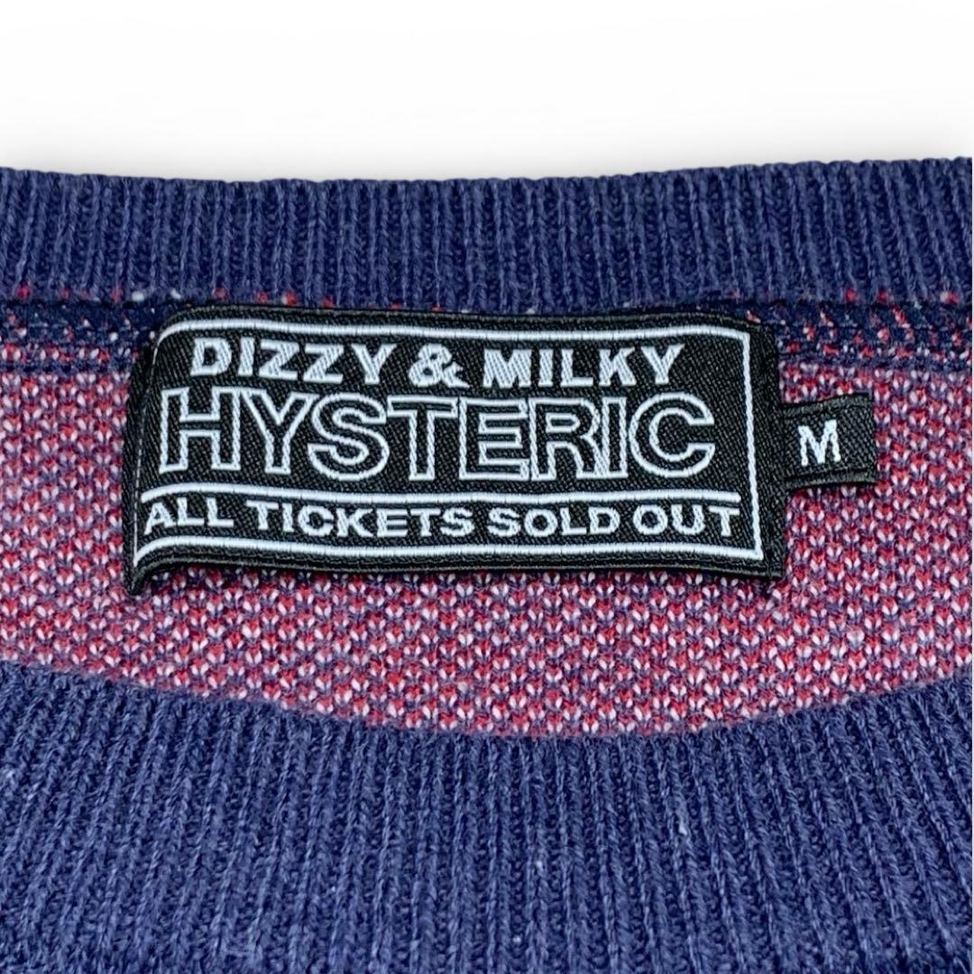 HYSTERIC GLAMOUR ヒスガール　コットンニットセーター　M