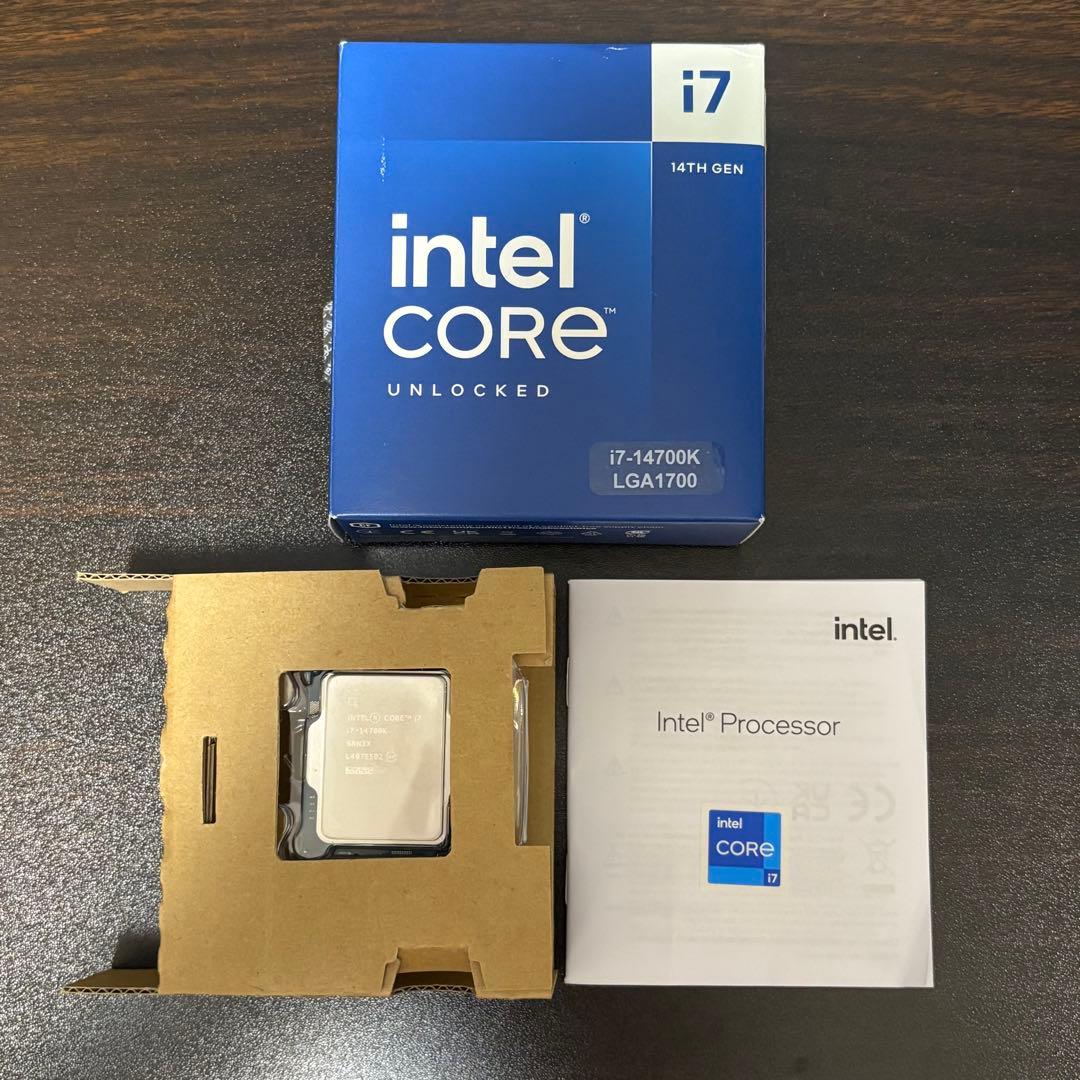【ほぼ新品】Intel Core i7-14700K 14世代 CPU