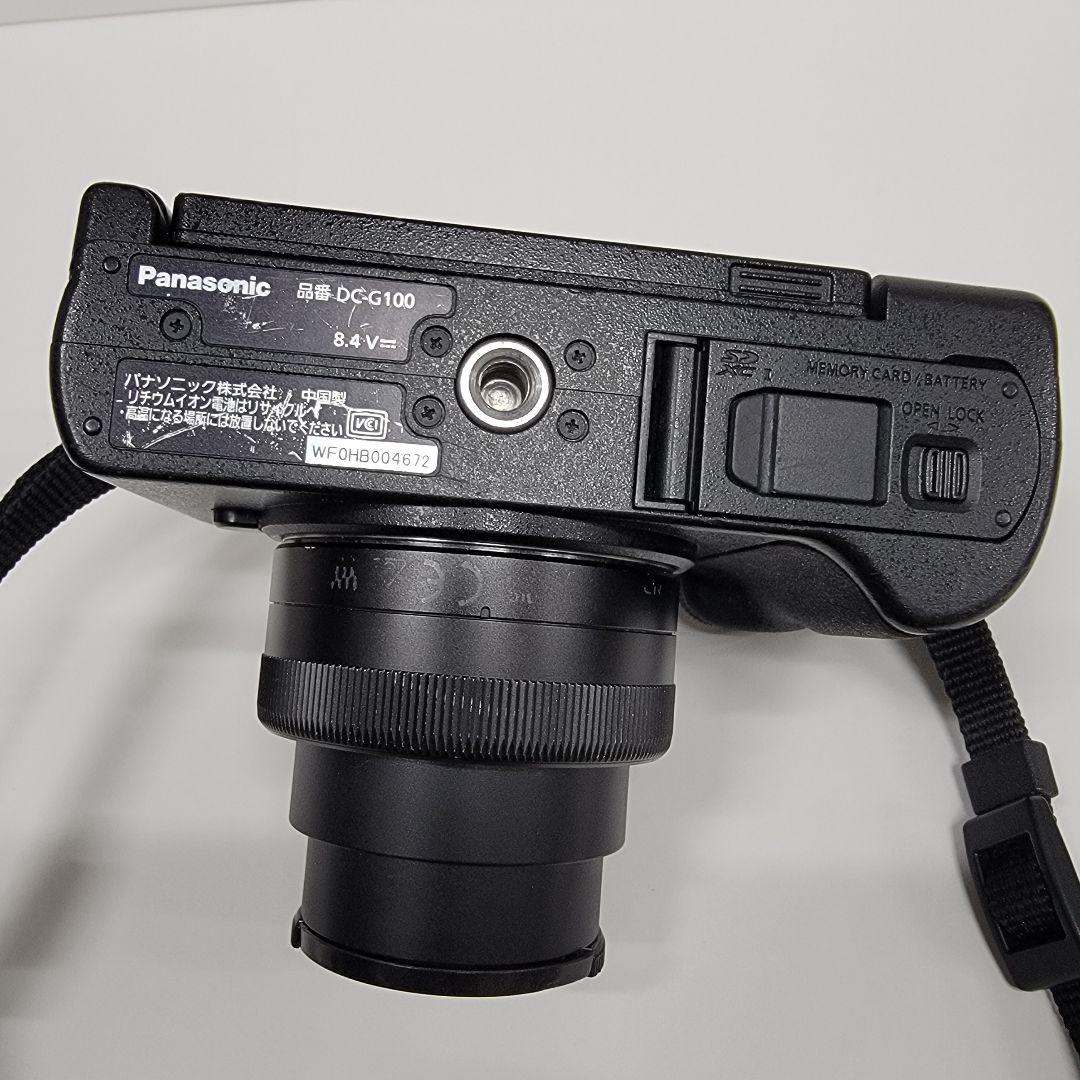 LUMIX DC-G100 ミラーレス 一眼 カメラ 交換レンズ付き
