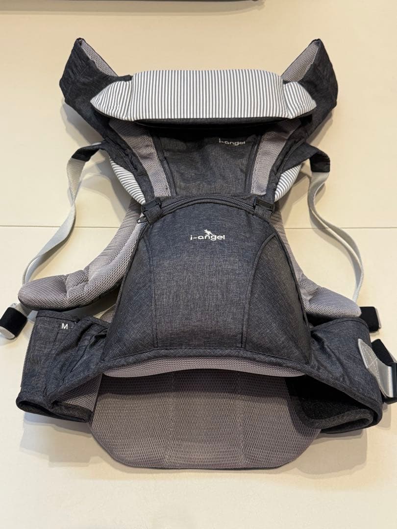 i-angel Dr.Dial オールインワン ヒップシート 抱っこ紐 3way