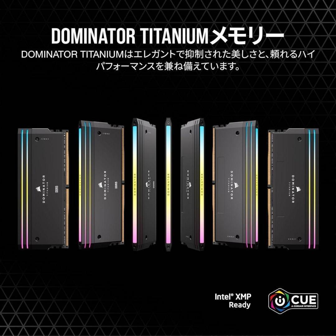 メモリー CORSAIR DDR5-6000MHz DOMINATOR Intel XMP