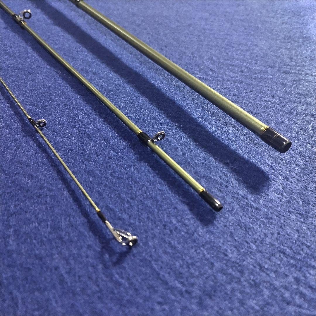 軽量マルチピースロッド 1.53m 5ft ベイト 3ピース トラウト 渓流