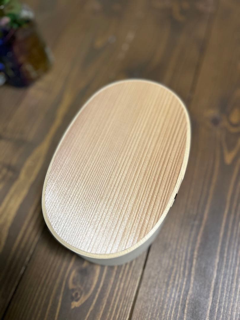 曲げわっぱ弁当箱　小判型 770ml