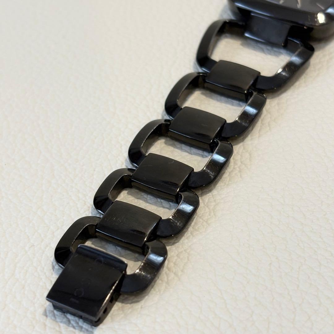 【GUCCI グッチ】ジャンク品 Gコレクション ブラック文字盤 腕時計