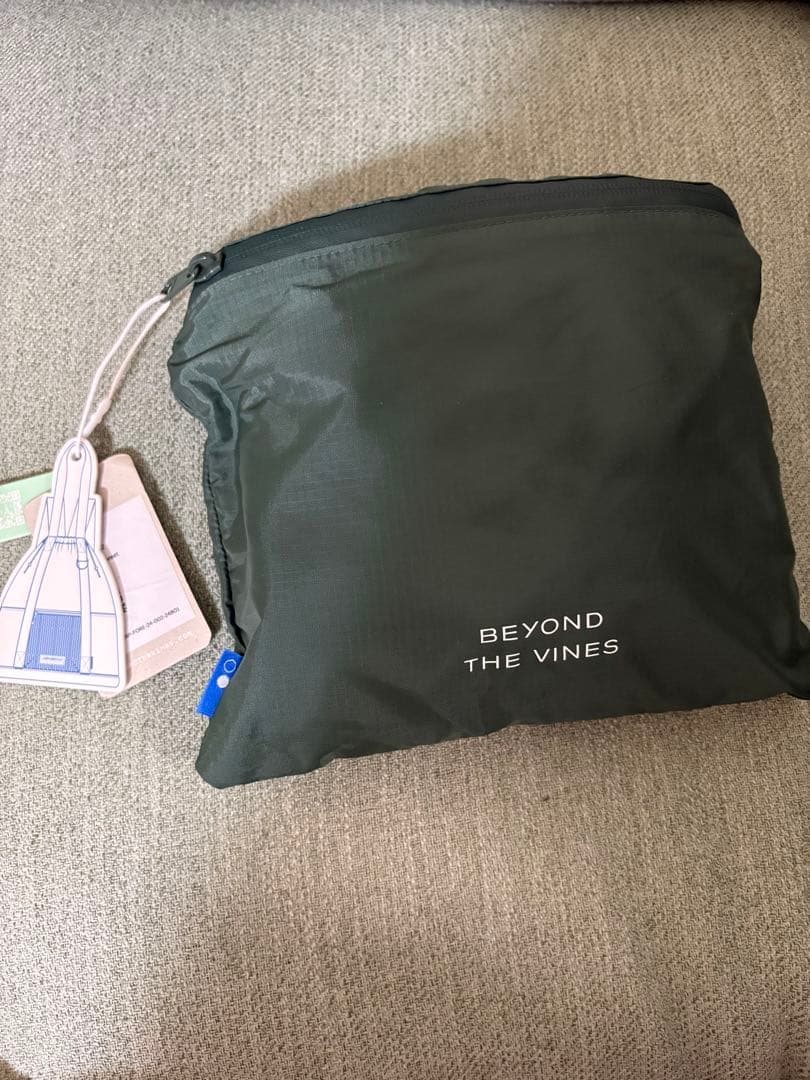 新品Beyond The Vines グリーン エコバッグ