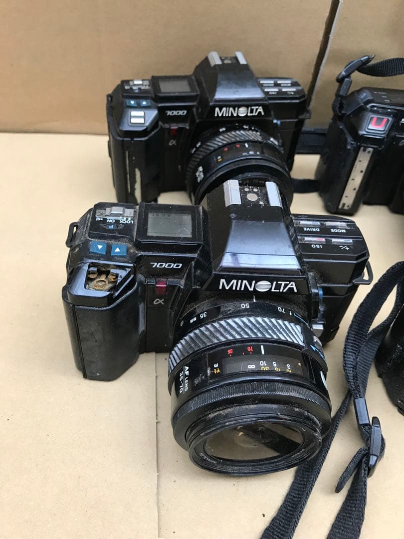 MINOLTA ミノルタ α7000 ＆5000＆a3xiジャンク