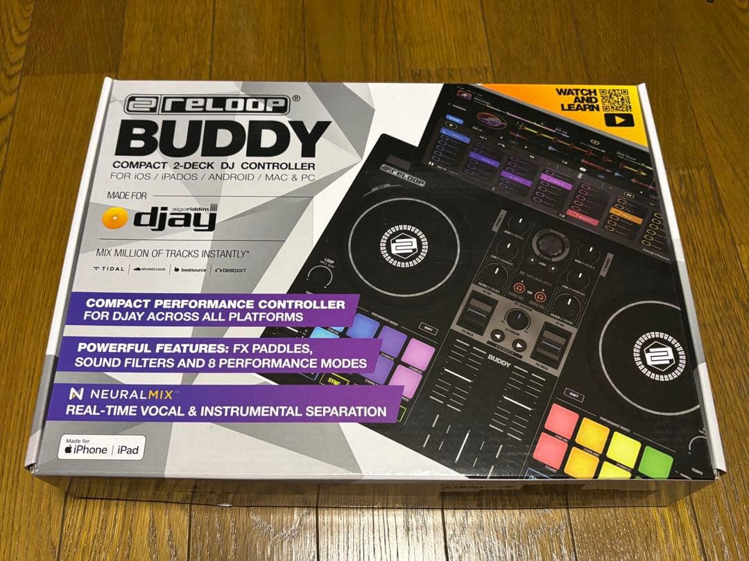 11日まで値下げします。箱付き美品 Reloop Buddy DJコントローラー