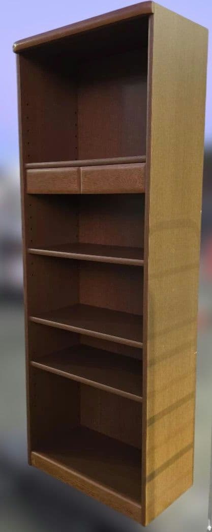 浜本工芸 本棚 ダークブラウン　オープンシェルフ