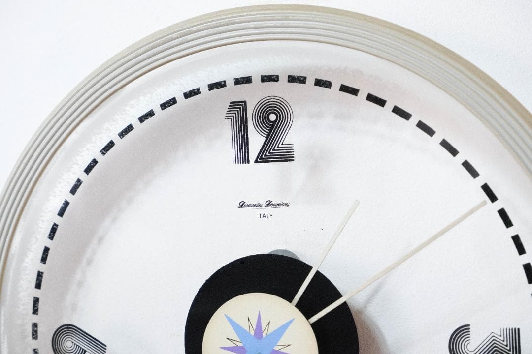 掛け時計　ポストモダン　ミッドセンチュリー　スペースエイジ　レトロ