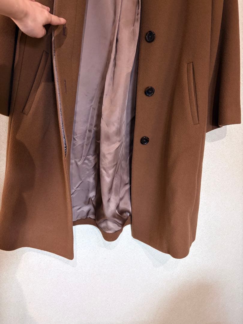 MANTECOノーカラーコート