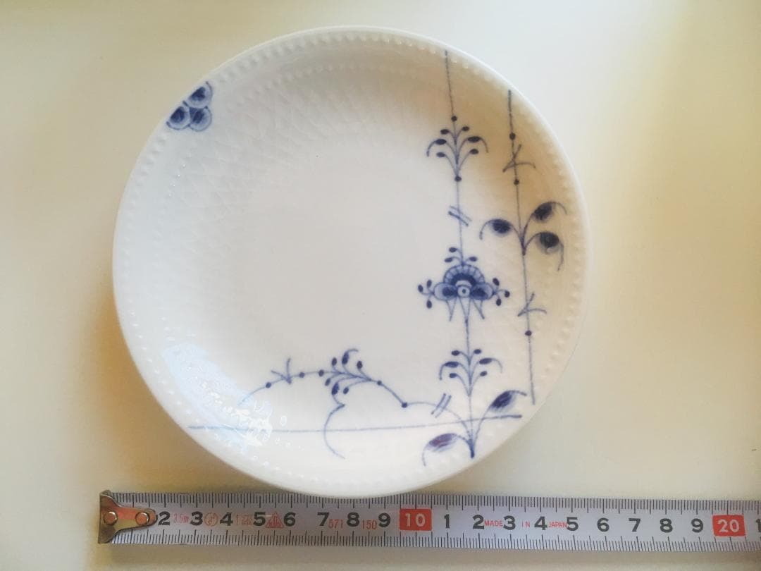 未使用品　ロイヤルコペンハーゲン　ブルーパルメッテ　10thアニバーサリー