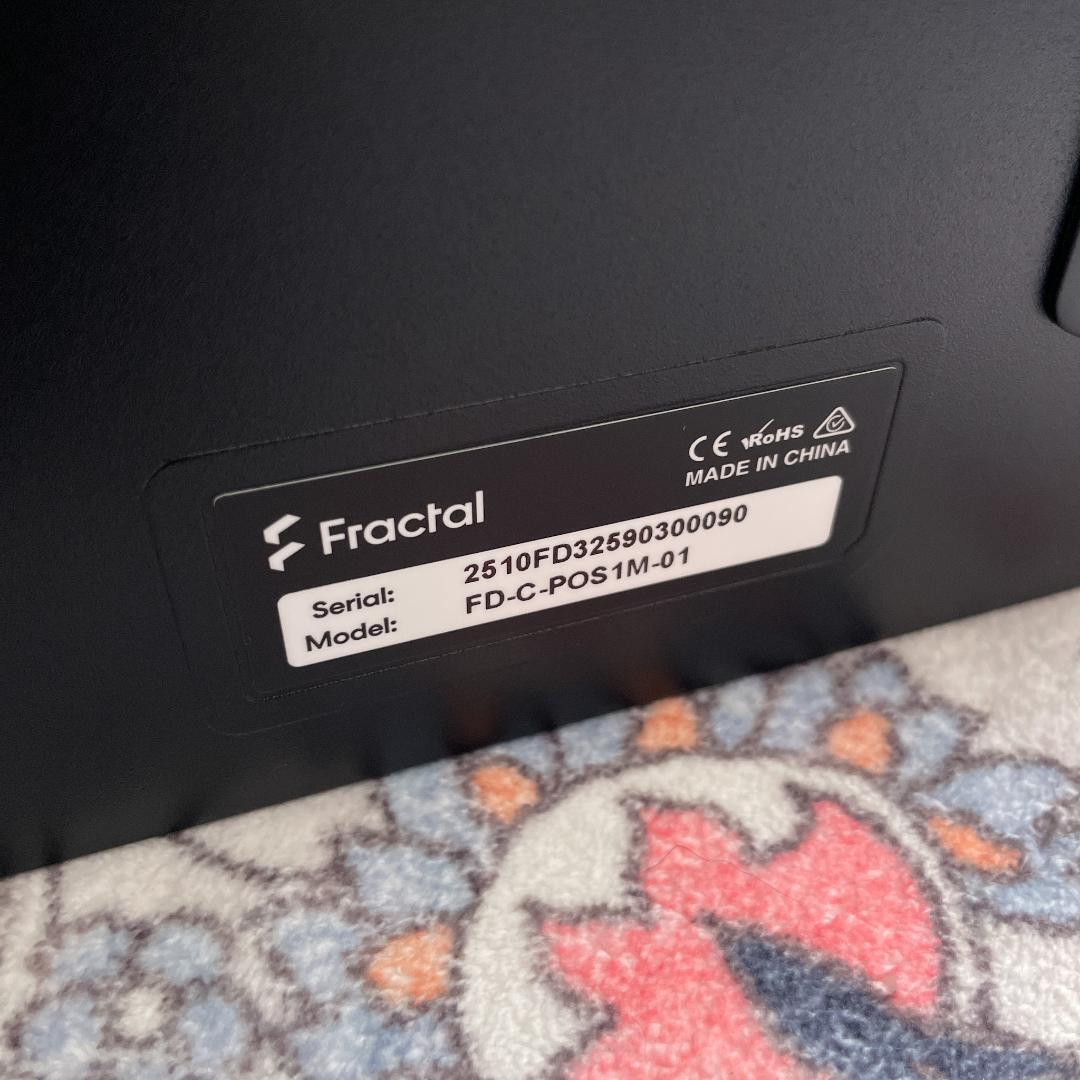 s*棗様 Pop Mini Silent Black Solid フラクタルデザ