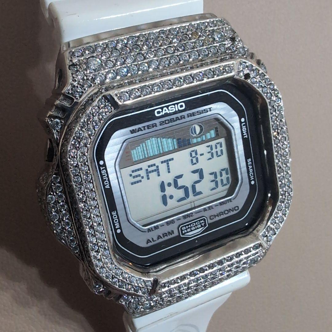シルバー925 G-SHOCK GLX-5600 カスタム G-BALLER