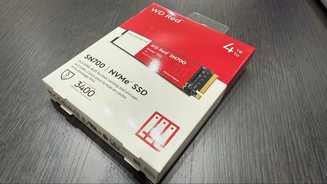 内蔵型SSD WD Red SN700 NVMe SSD 4TB