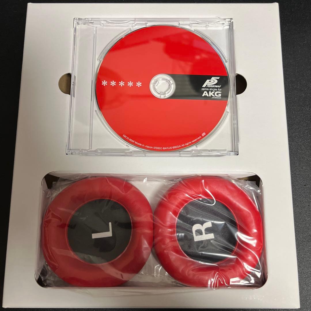 AKG K845BT ワイヤレスヘッドホン PERSONA5コラボ