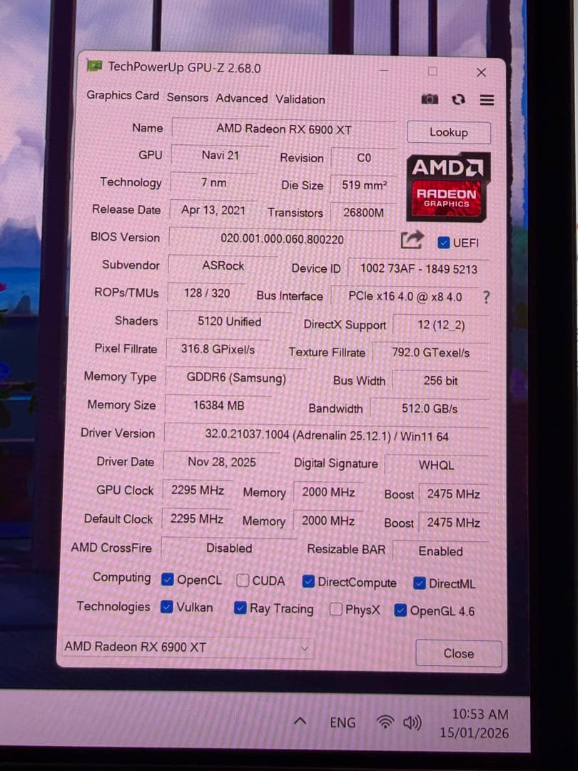 ASRock RX 6900 XT OC Formula グラフィックボード