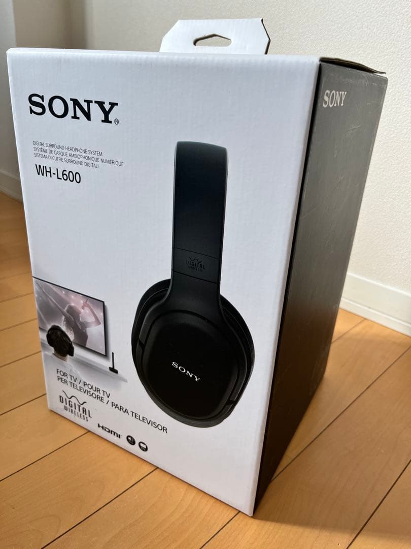SONY WH-L600 BLACK ワイヤレスヘッドホン