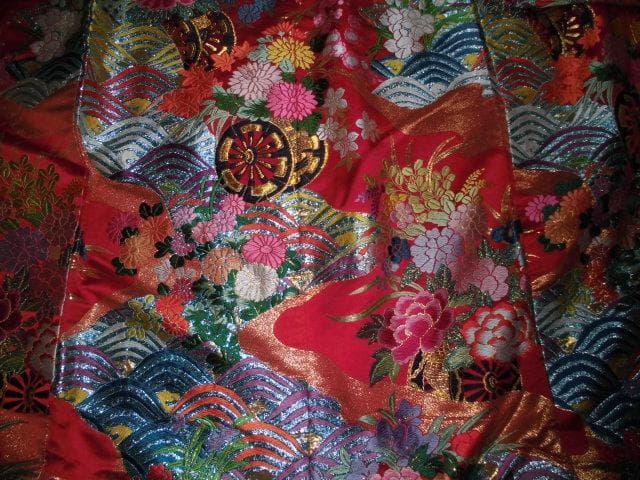 52 花嫁着物 婚礼衣装 打掛 華やか織物