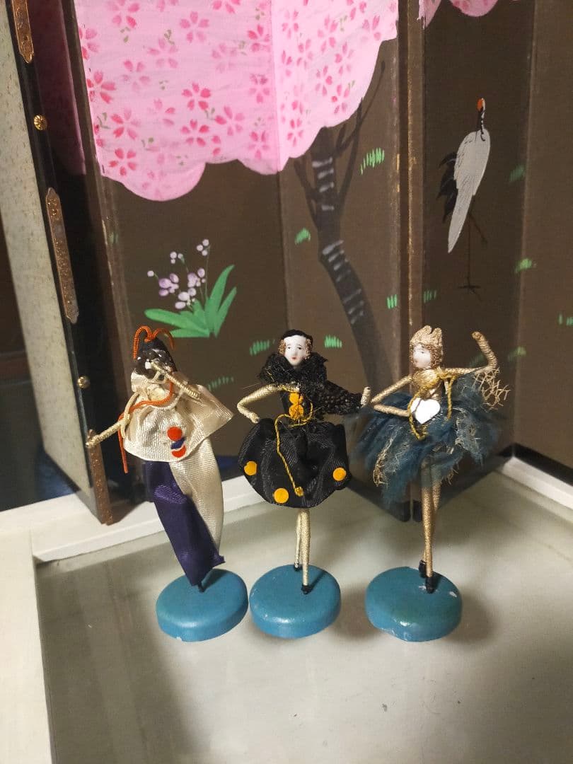 ビスクドール3体 昭和レトロ ビンテージ アンティーク モール人形