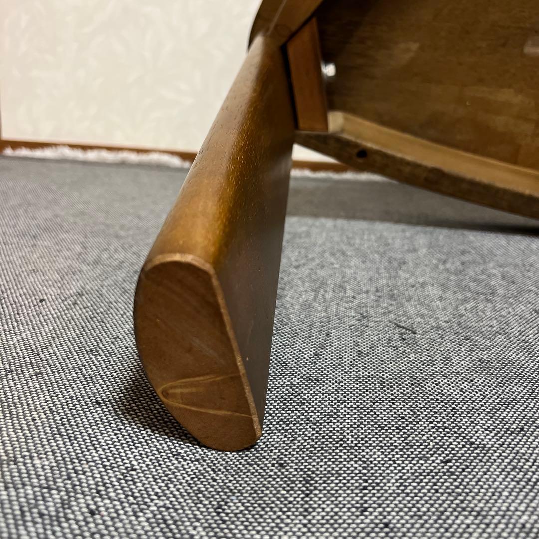 karimoku カリモク ローテーブル ヴィンテージ 木製 三角形 オールド