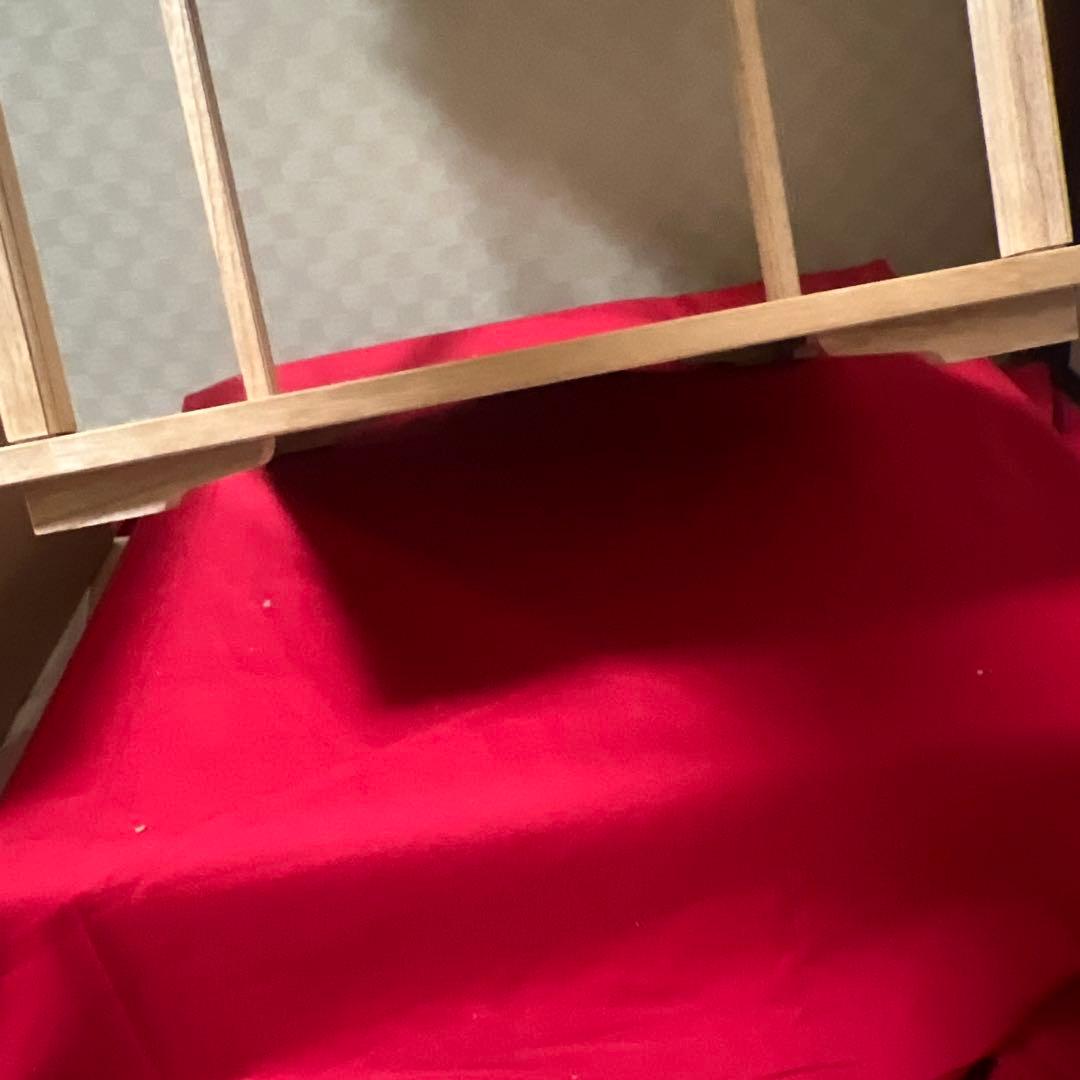 未使用超美品　惺斎好 桐木地 糸巻透二重棚 表千家 茶道具