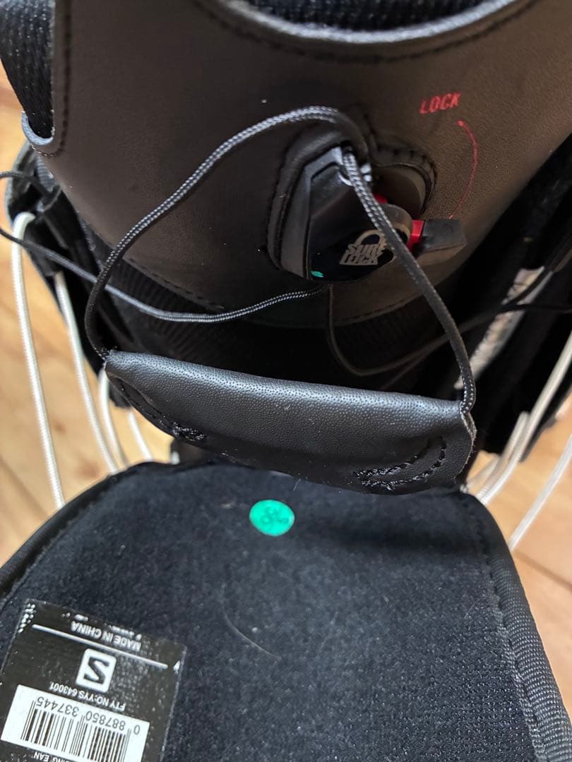 SALOMON ブーツ ブラック　25cm スノボ　24 23.5 サロモン