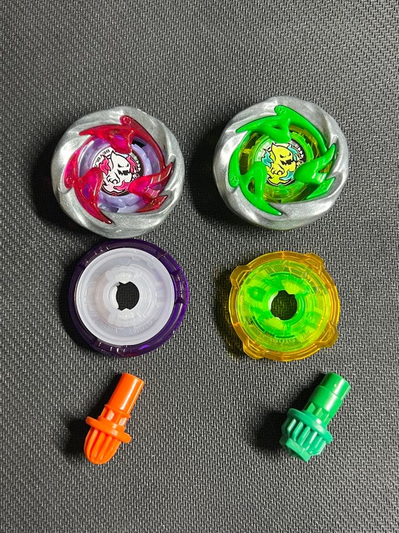 入手困難 ベイブレードX ランダムブースターレア ゴーストサークルまとめ売り紫緑