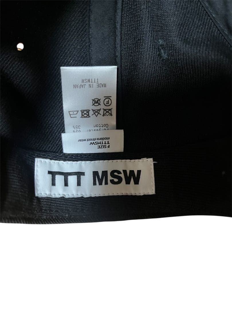 TTT_MSW ベースボールキャップ