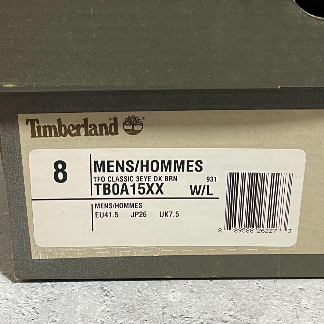 ティンバーランド　Timberland　3アイクラシックラグ　デッキシューズ