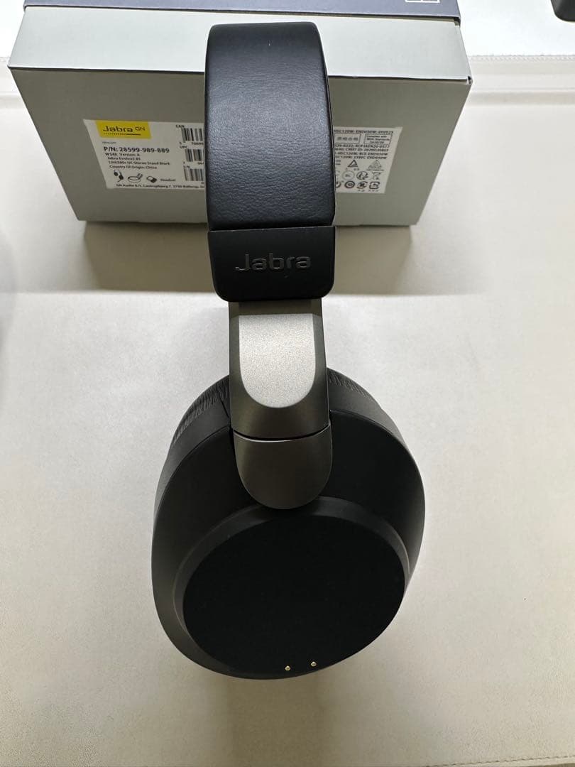 美品Jabra Evolve2 85 USB-Cヘッドホン充電スタンド付き