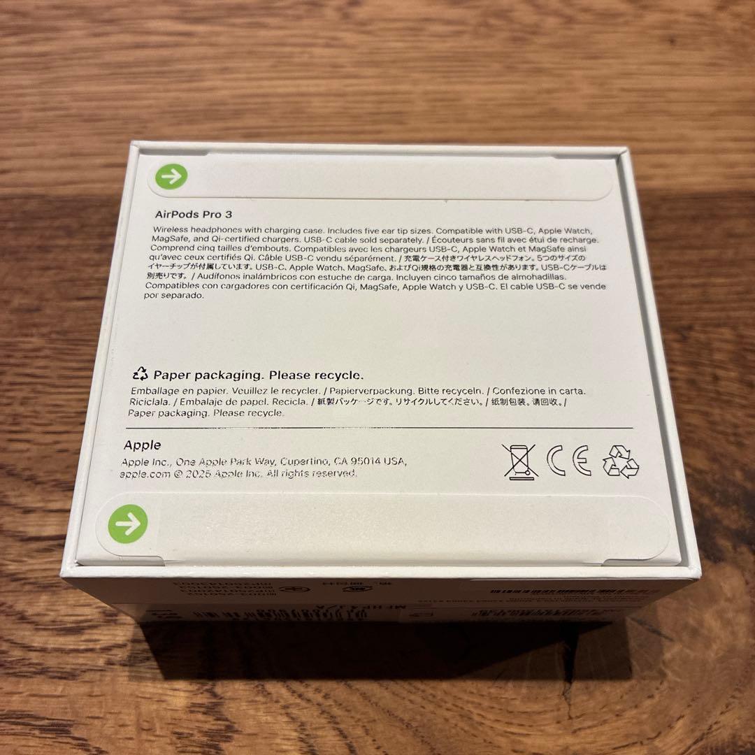【新品】AirPods Pro3 本体