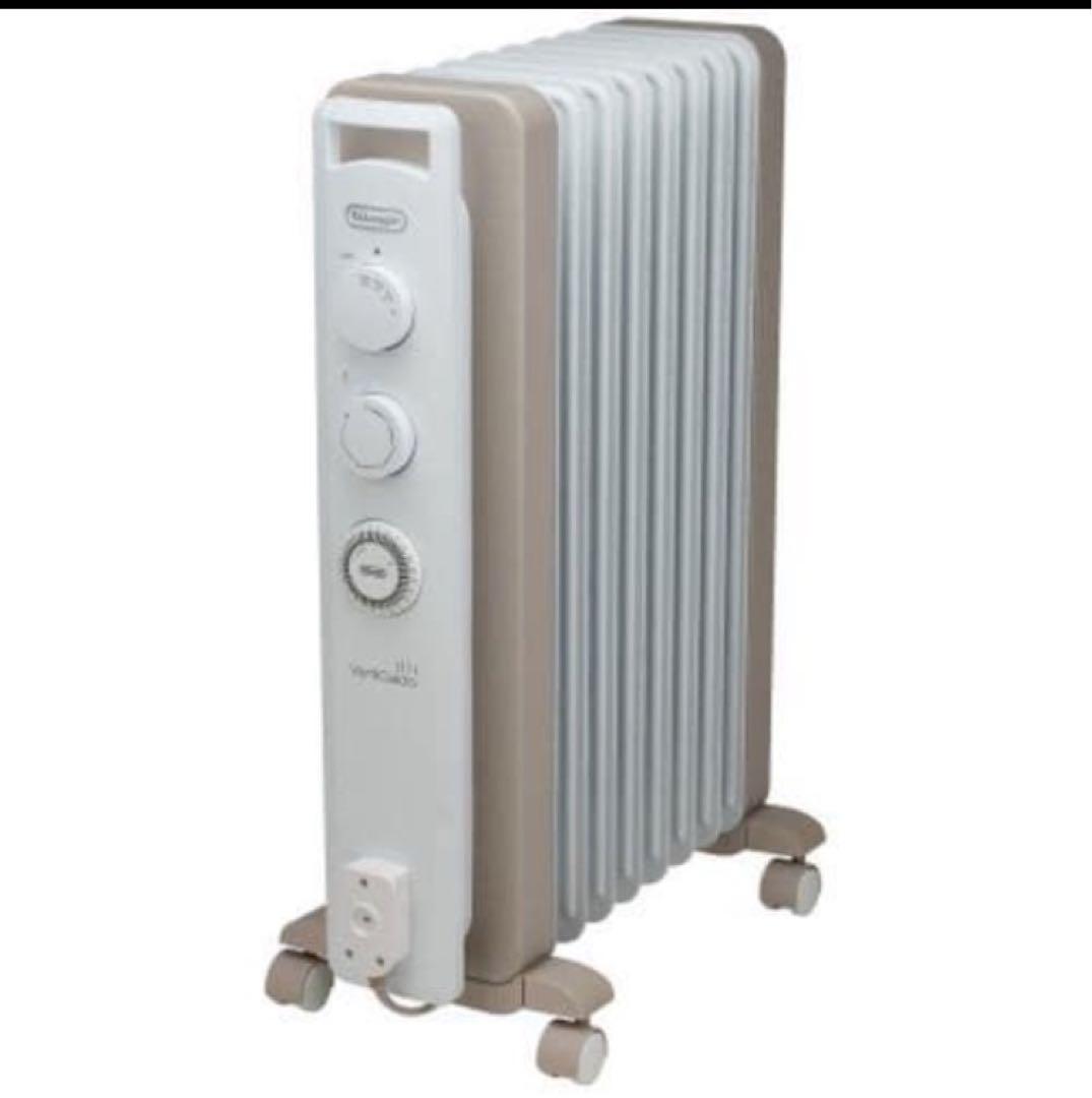 【未使用】デロンギオイルヒーター 8-10畳 RHJ21F0812-WH