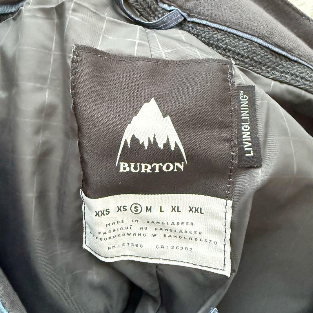 BURTON バートン スノーボードウエアー パッチワーク デニム調 洗濯可 S