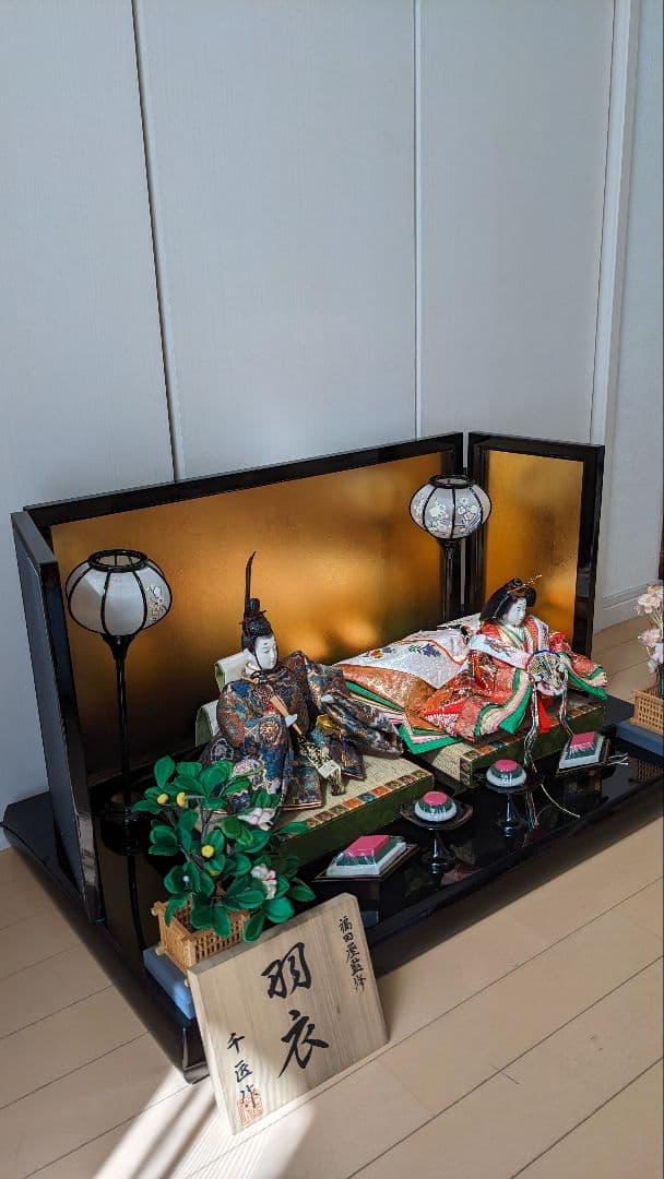 【値下げです】雛人形　親王飾り　千匠作　福田屋監修