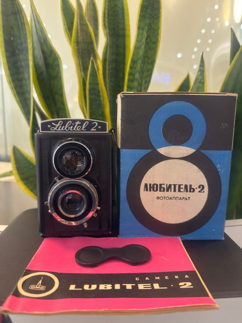 ルビテル２ ソビエト製 6×6判 2眼レフ