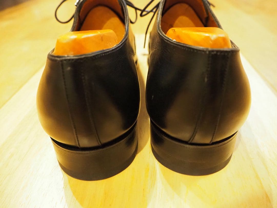 【美品】JM.WESTON 300 ブラック ストレートチップ 8/ 8.5