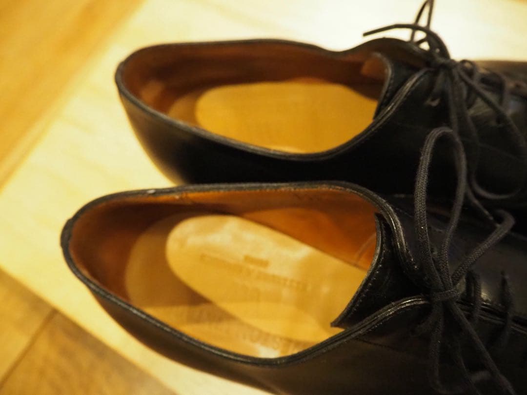 【美品】JM.WESTON 300 ブラック ストレートチップ 8/ 8.5