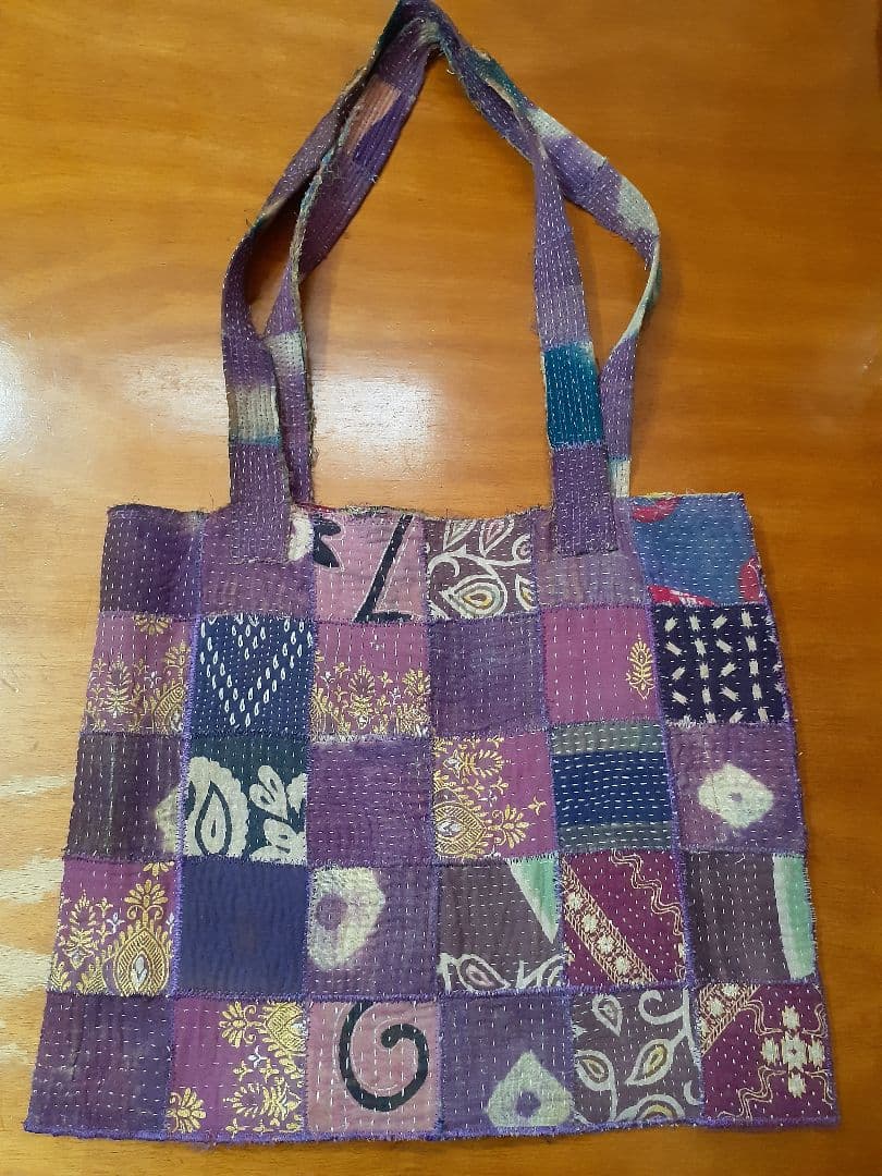 Babaguri パッチワークトートバッグ