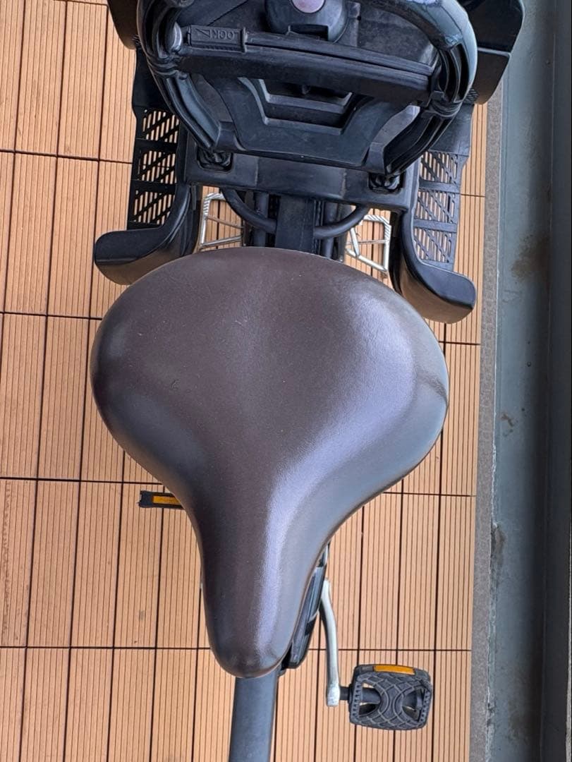 【引取限定】アンジェリーノプティットe／チャイルドシート／12.3Ah／現状渡し