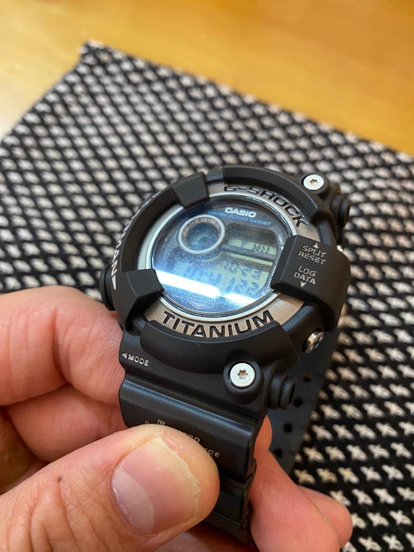 DW-8200 2代目フロッグマン本体1+純正予備ベゼル2+純正予備バンド2