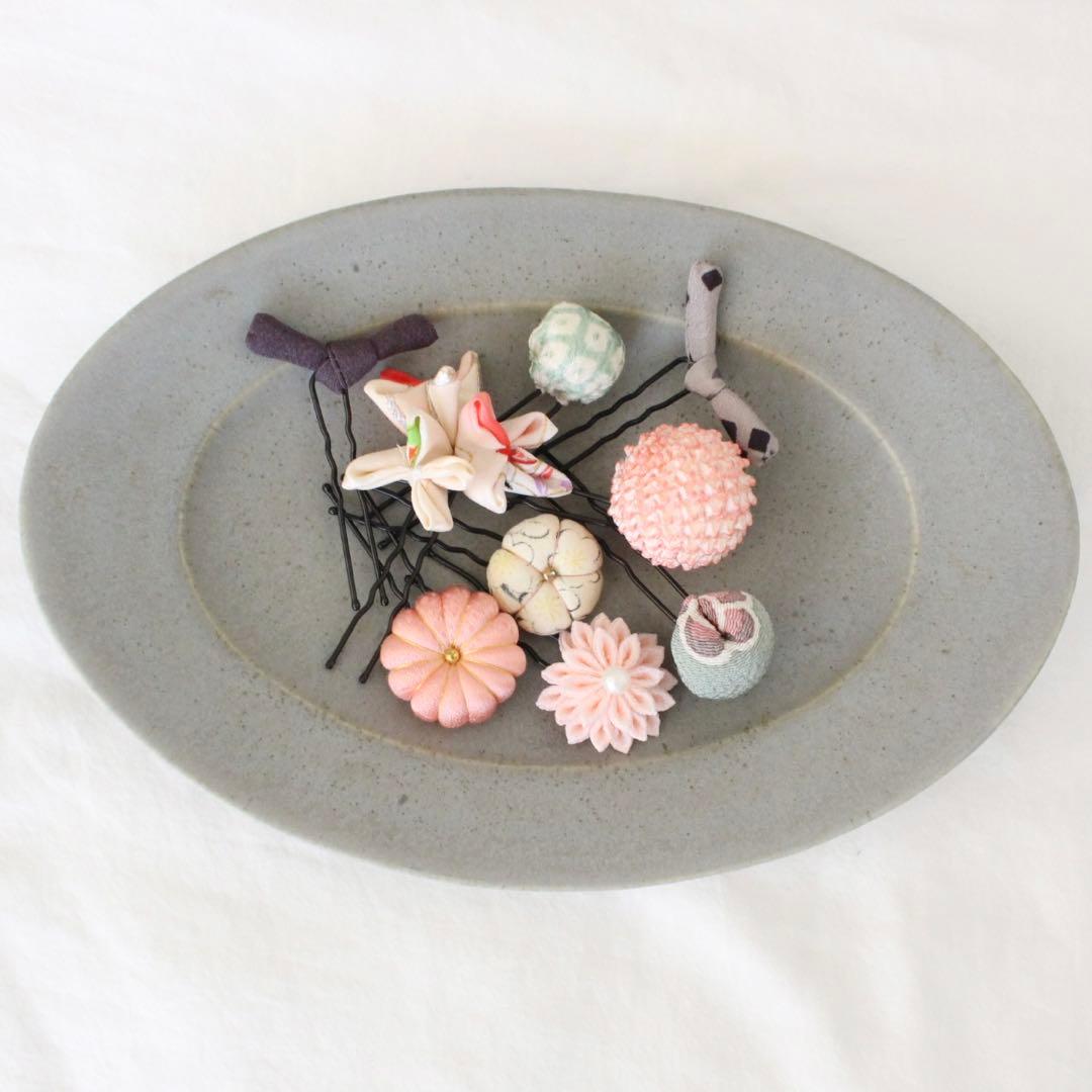 【専用】181.髪飾り 鶴 花 りぼん 着物 子供 七五三